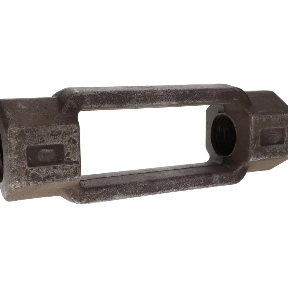34,000 Lb Load Limit, 1-7/8" Thread Dia, 6" Take Up, Steel Turnbuckle Body Turnbuckle