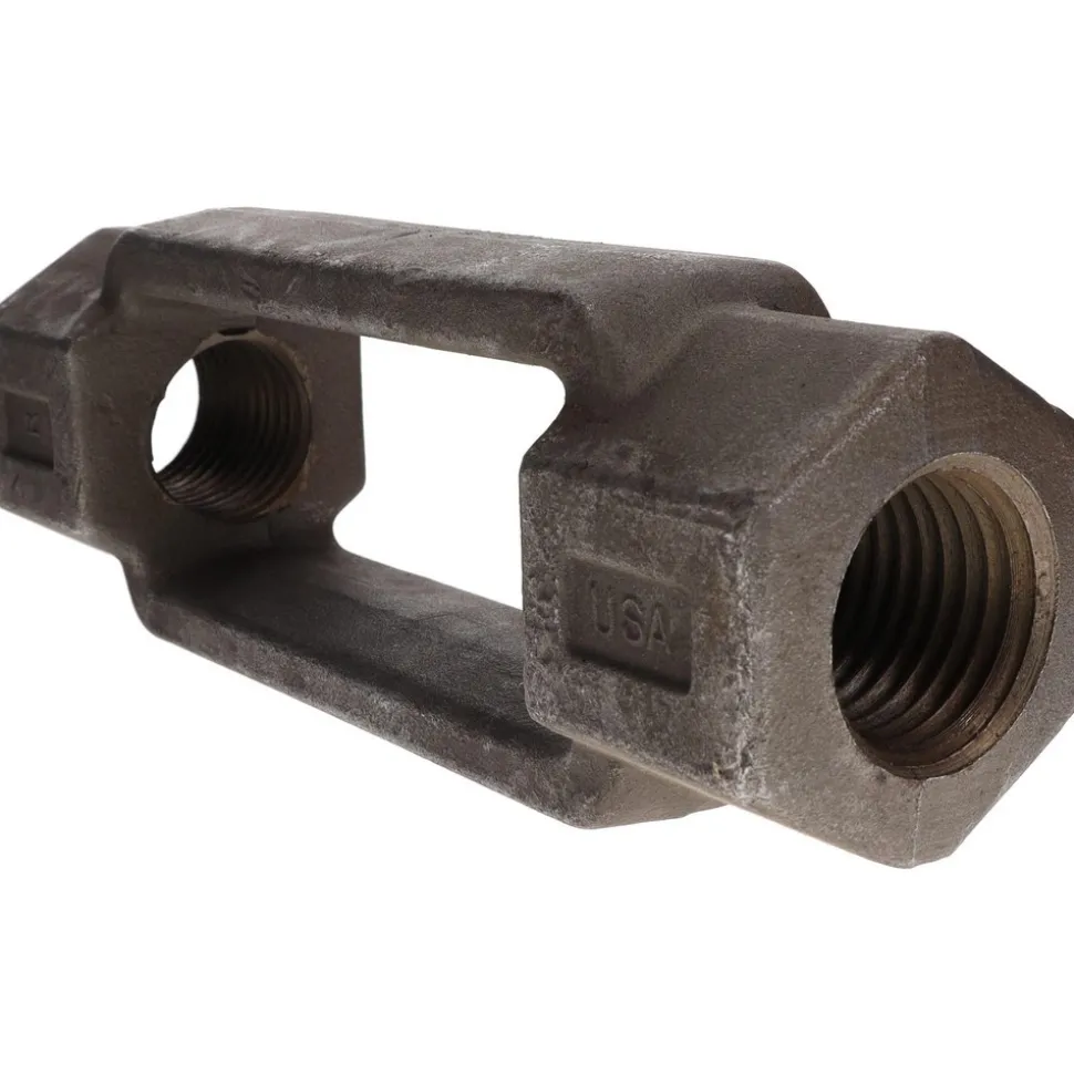 34,000 Lb Load Limit, 1-7/8" Thread Dia, 6" Take Up, Steel Turnbuckle Body Turnbuckle