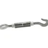 4,200 Lb Load Limit, 1" Thread Dia, 6" Take Up, Steel Hook & Eye Turnbuckle