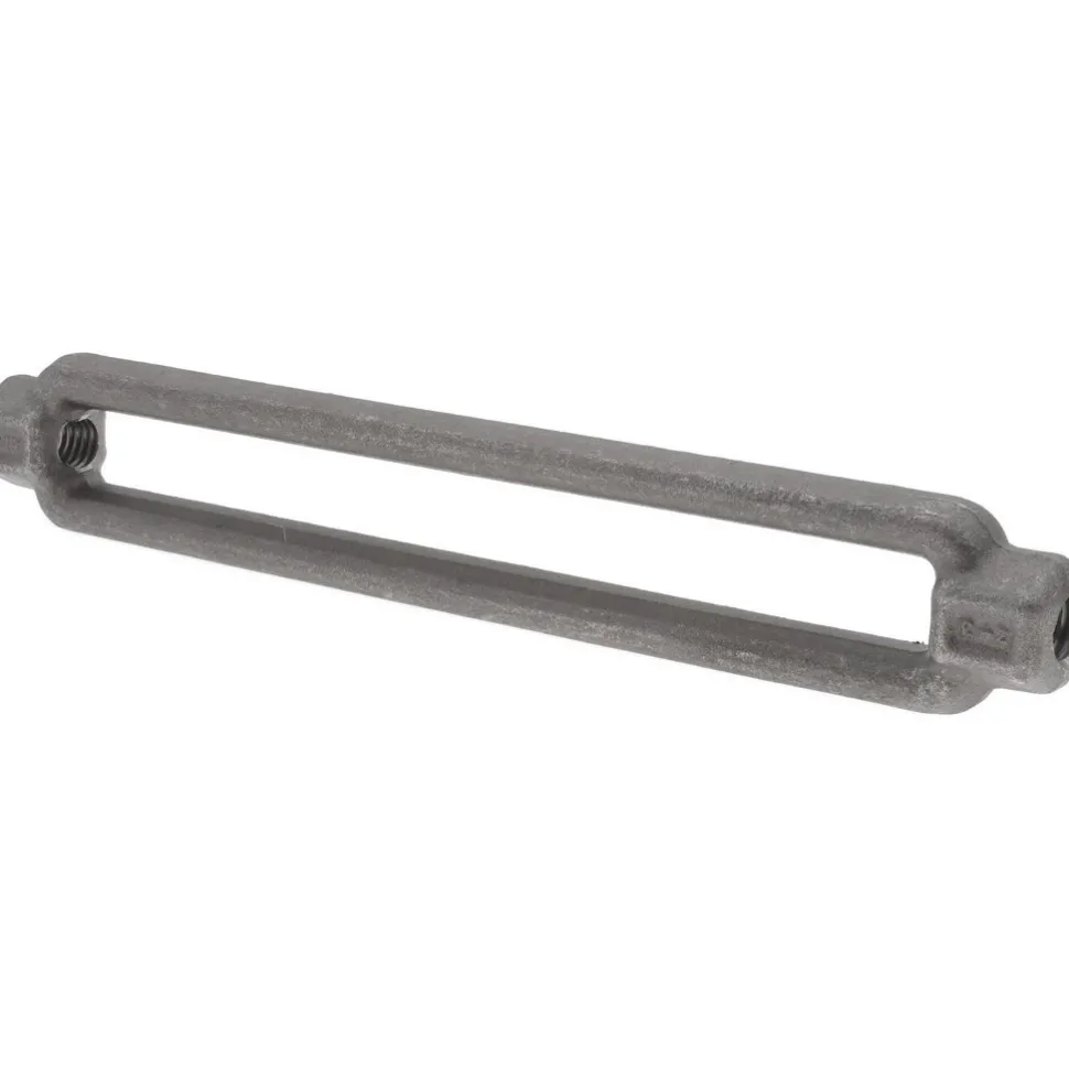 1,200 Lb Load Limit, 3/8" Thread Dia, 3/8" Take Up, Steel Turnbuckle Body Turnbuckle