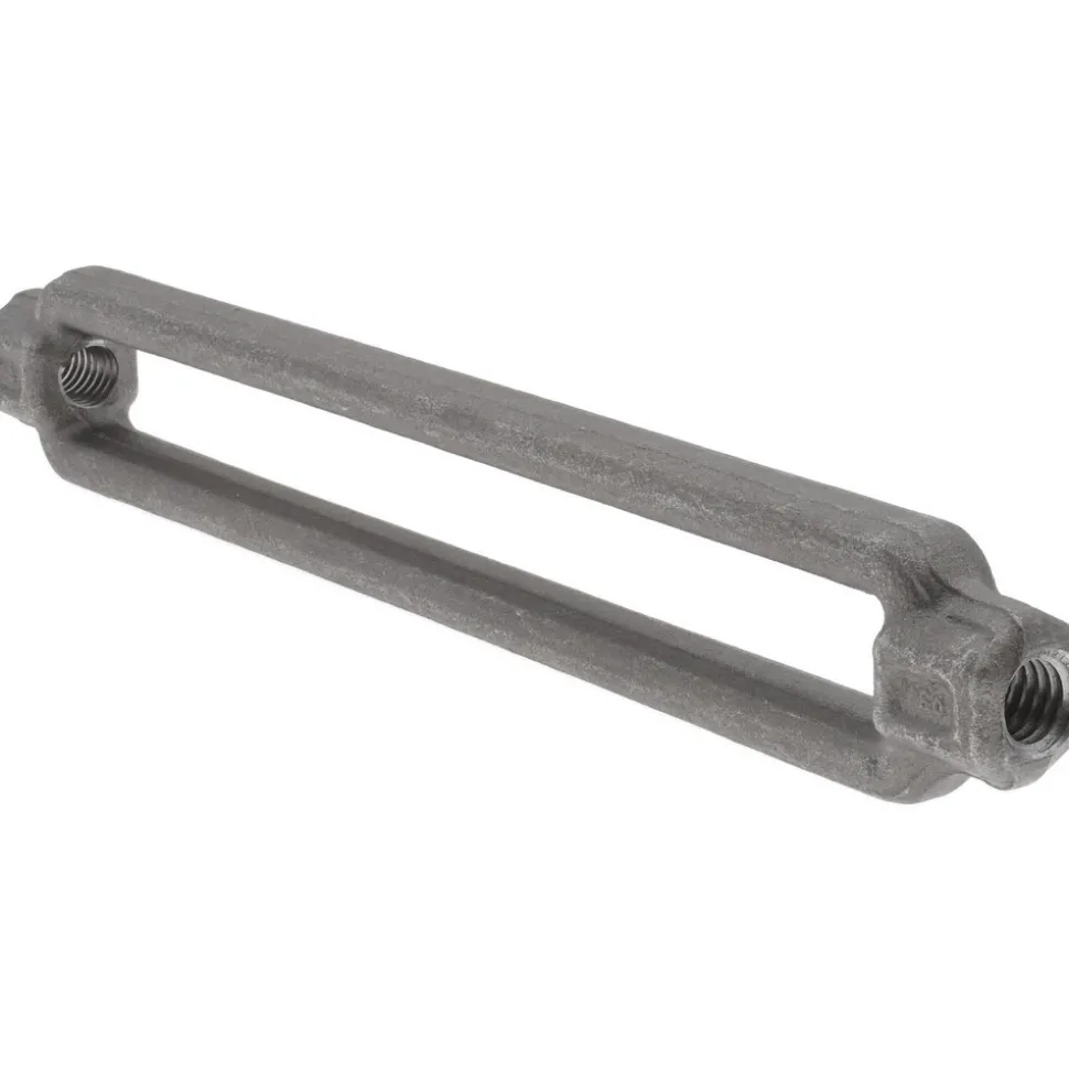 1,200 Lb Load Limit, 3/8" Thread Dia, 3/8" Take Up, Steel Turnbuckle Body Turnbuckle