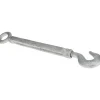 900 Lb Load Limit, 3/8" Thread Dia, 6" Take Up, Steel Hook & Eye Turnbuckle