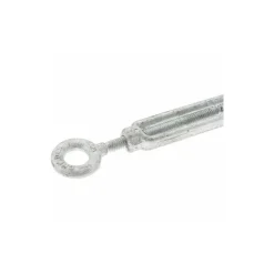 500 Lb Load Limit, 1/4" Thread Dia, 4" Take Up, Steel Eye & Eye Turnbuckle