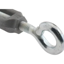 144 Lb Load Limit, 3/8" Thread Dia, 2-7/8" Take Up, Aluminum Eye & Eye Turnbuckle