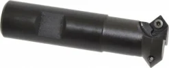 45° Lead Angle, 0.7" to 1.137" Cut Dia, 19.05mm Shank Dia, Indexable & Chamfer End Mill