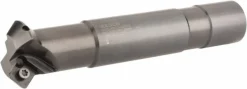 45° Lead Angle, 5/8" to 1.039" Cut Dia, 3/4" Shank Dia, Indexable & Chamfer End Mill