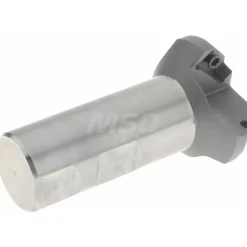 45° Lead Angle, 0.938" to 1.721" Cut Dia, 1" Shank Dia, Indexable & Chamfer End Mill