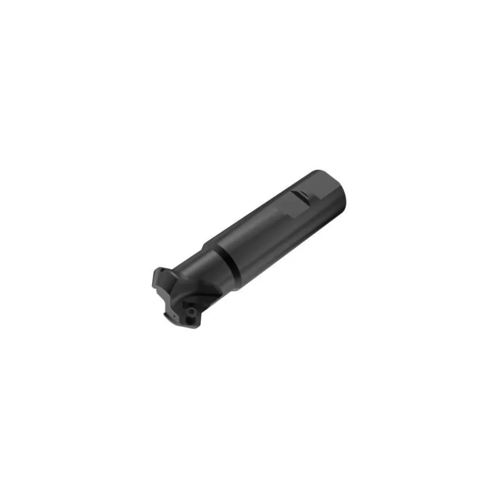 45° Lead Angle, 1" to 1.55" Cut Dia, 1" Shank Dia, Indexable & Chamfer End Mill