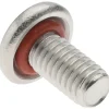 #10-32, 3/8" Length Under Head, Pan Head, #2 Phillips Self Sealing Machine Screw