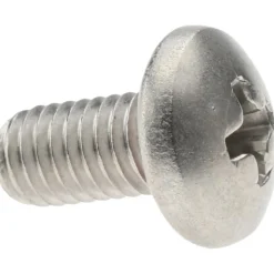 #10-32, 3/8" Length Under Head, Pan Head, #2 Phillips Self Sealing Machine Screw