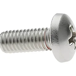 #10-32, 1/2" Length Under Head, Pan Head, #2 Phillips Self Sealing Machine Screw