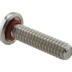 1/4-20, 1" Length Under Head, Pan Head, #3 Phillips Self Sealing Machine Screw