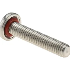 #10-32, 1" Length Under Head, Pan Head, #2 Phillips Self Sealing Machine Screw