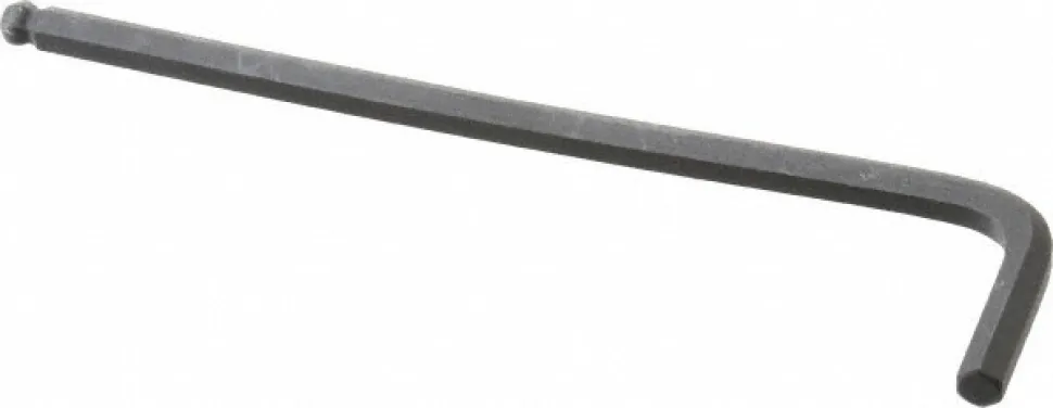L-Handle Hex Key: 5.00 mm, Ball End, Long Arm