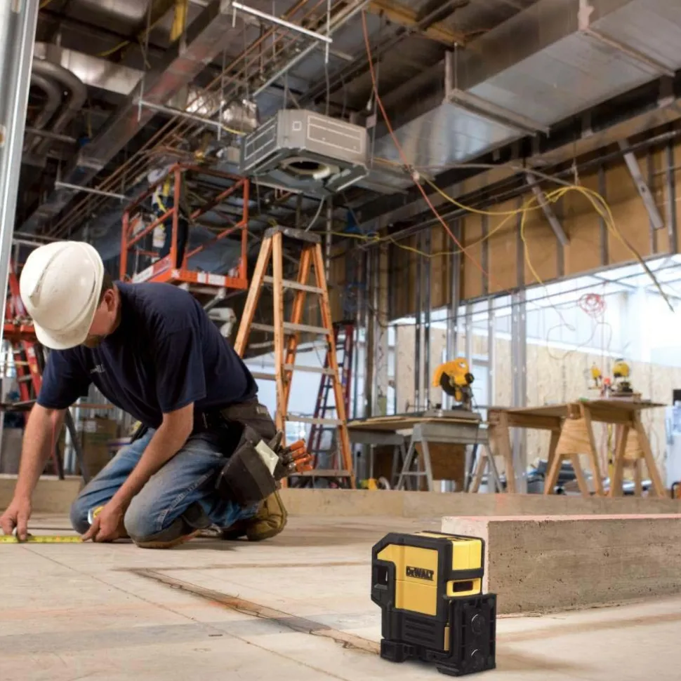 Line Laser Level: 6 Beams, Red Beam