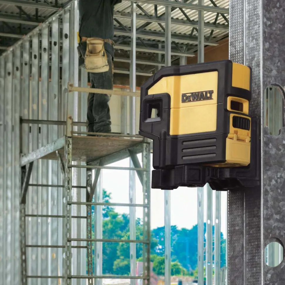 Line Laser Level: 6 Beams, Red Beam
