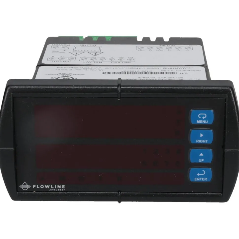 Liquid Level Controllers & Meters: Controller Type: Display, Controller, Meter; Display Type: LED, 6-digit