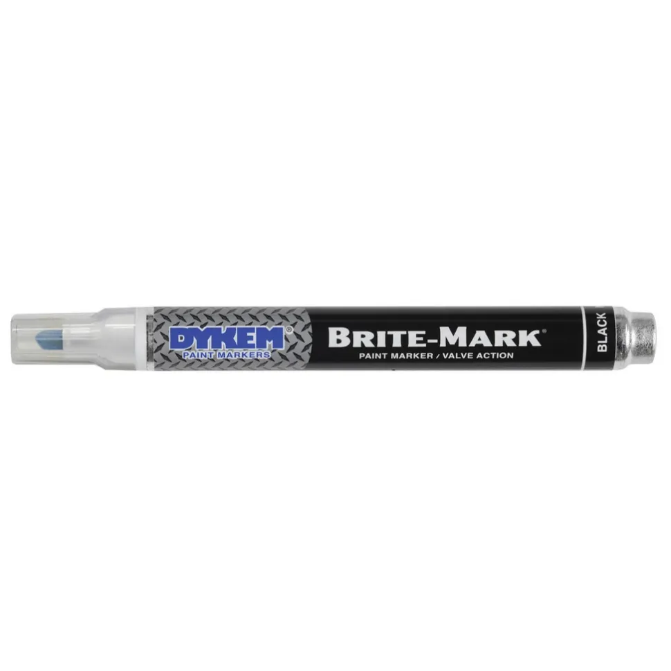 Liquid Paint Marker: Black, Oil Base, Line & Medium Tip