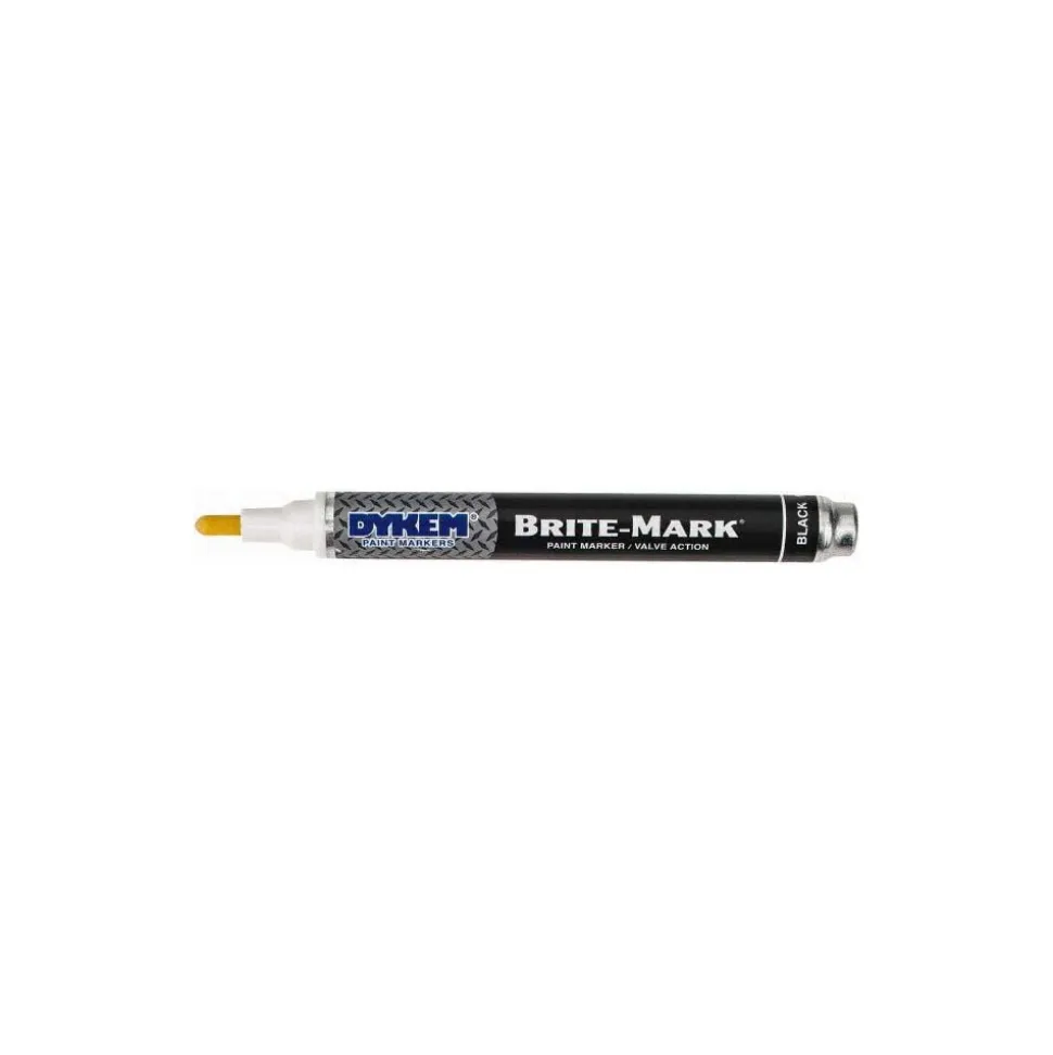 Liquid Paint Marker: Black, Oil Base, Line & Medium Tip