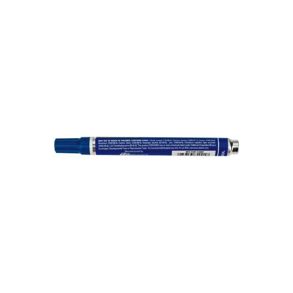 Liquid Paint Marker: Blue, Oil Base, Line & Medium Tip