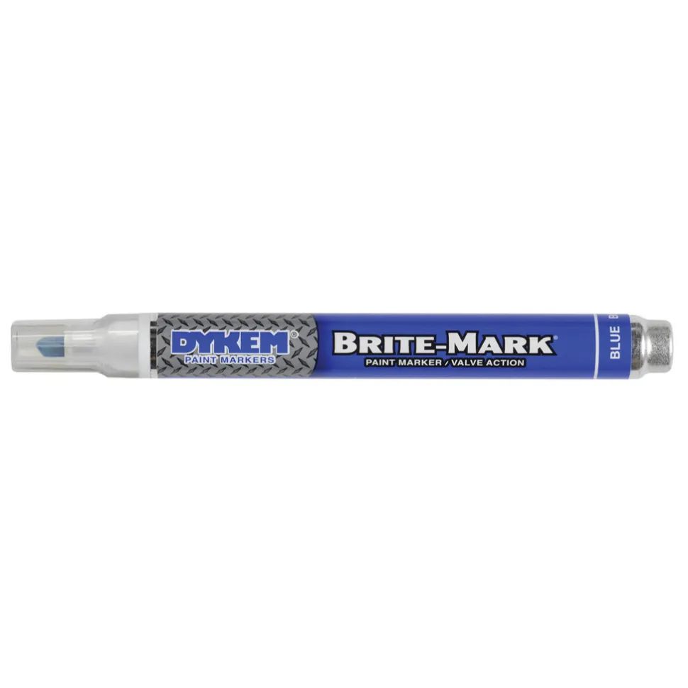 Liquid Paint Marker: Blue, Oil Base, Line & Medium Tip