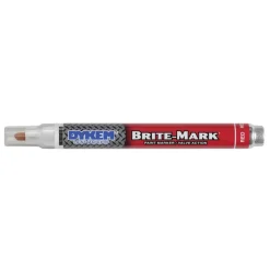 Liquid Paint Marker: Red, Oil Base, Line & Medium Tip