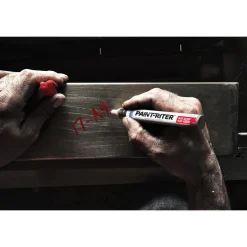 Liquid Paint Marker: White, Alcohol Base, Bullet Tip