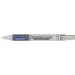 Liquid Paint Marker: White, Oil Base, Line & Medium Tip