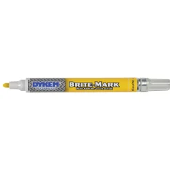 Liquid Paint Marker: Yellow, Oil Base, Line & Medium Tip