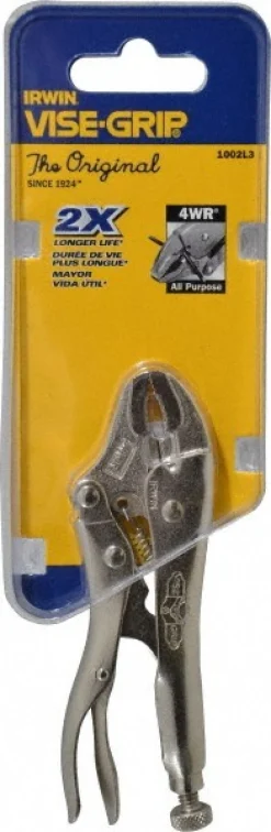 Locking Plier: Curved Jaw