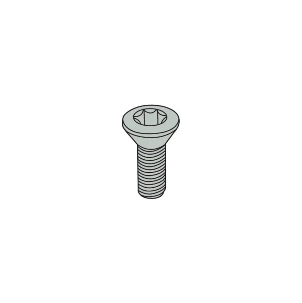 Lock Screw for Indexables: TP8 Torx® Plus, M2.5 Thread