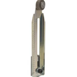0.88" Long, 0.63" Dia, Cast Zinc Body, Limit Switch Adjustable Roller Lever