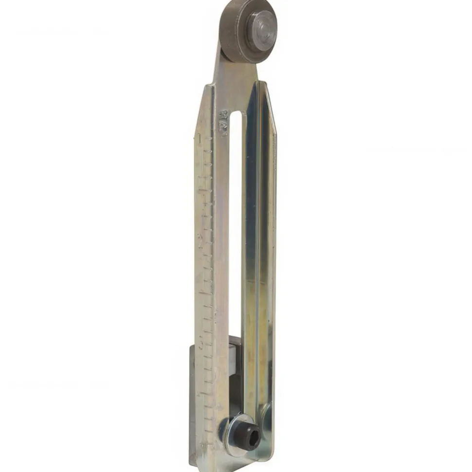 0.88" Long, 0.63" Dia, Cast Zinc Body, Limit Switch Adjustable Roller Lever