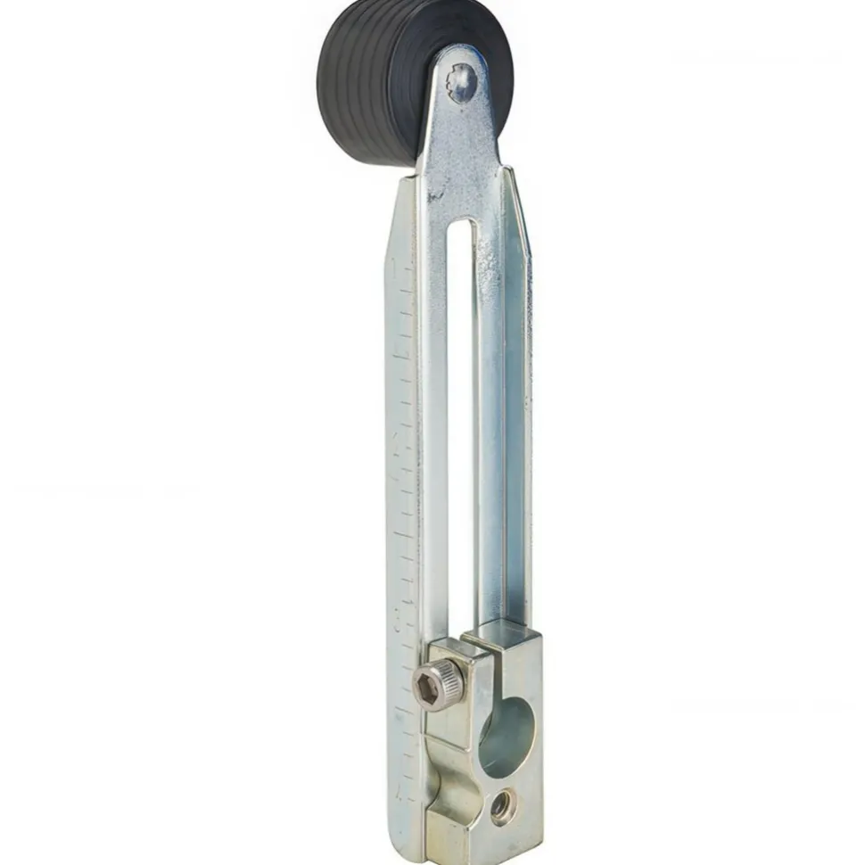 0.88" Long, 0.63" Dia, Cast Zinc Body, Limit Switch Adjustable Roller Lever
