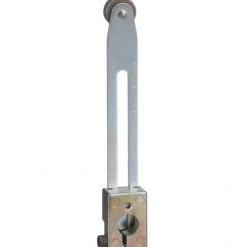 0.88" Long, 0.63" Dia, Steel Body, Limit Switch Adjustable Roller Lever