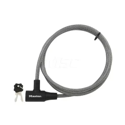 6' Long Keyed Different Cable Lock