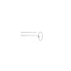 3-3/4" Long, 12-24 Male, Aluminum T-Bar Brush Handle