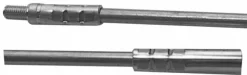 36" Long, 1/4-28 Male, Galvanized Steel Brush Handle Extension
