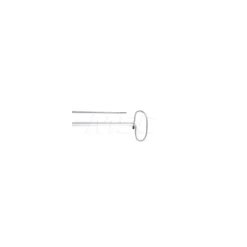 36" Long, 1/4-28 Male, Galvanized Steel Brush Handle Extension