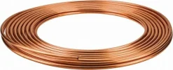50' Long, 1/4" OD, Copper Seamless Tube