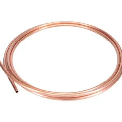 10' Long, 1/4" OD, Grade Alloy 122 Copper Seamless Tube