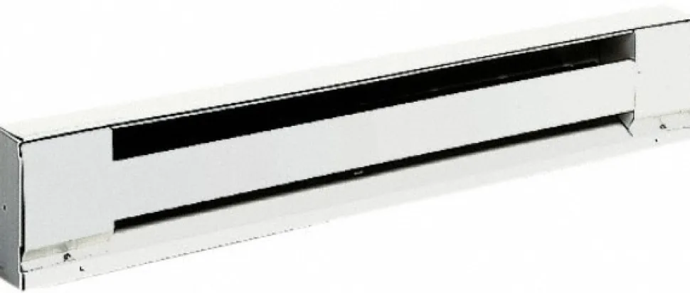 24" Long, 120 Volt, 375 Watt, 1275 BTU, Electric Baseboard Heater
