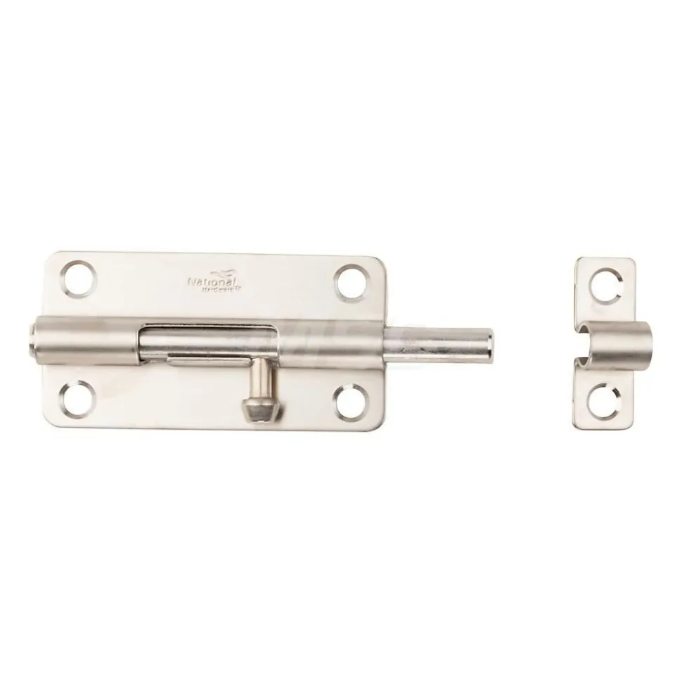 4" Long, 1.53" Wide Barrel Bolts