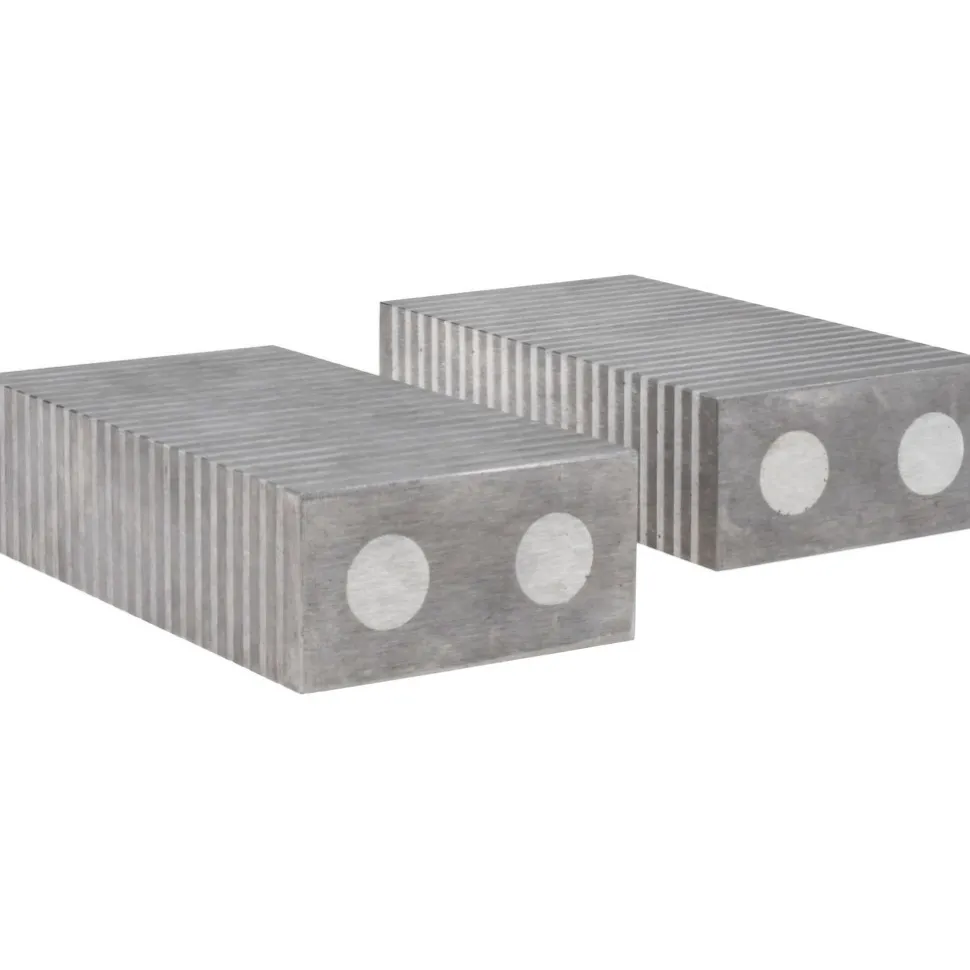 4" Long x 1" High x 2" Thick, Aluminum Parallel