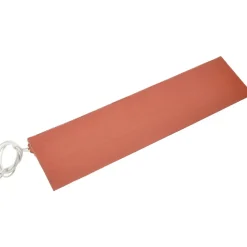 12" Long x 3" Wide, Rectangular, Silicon Rubber, Standard Heat Blanket