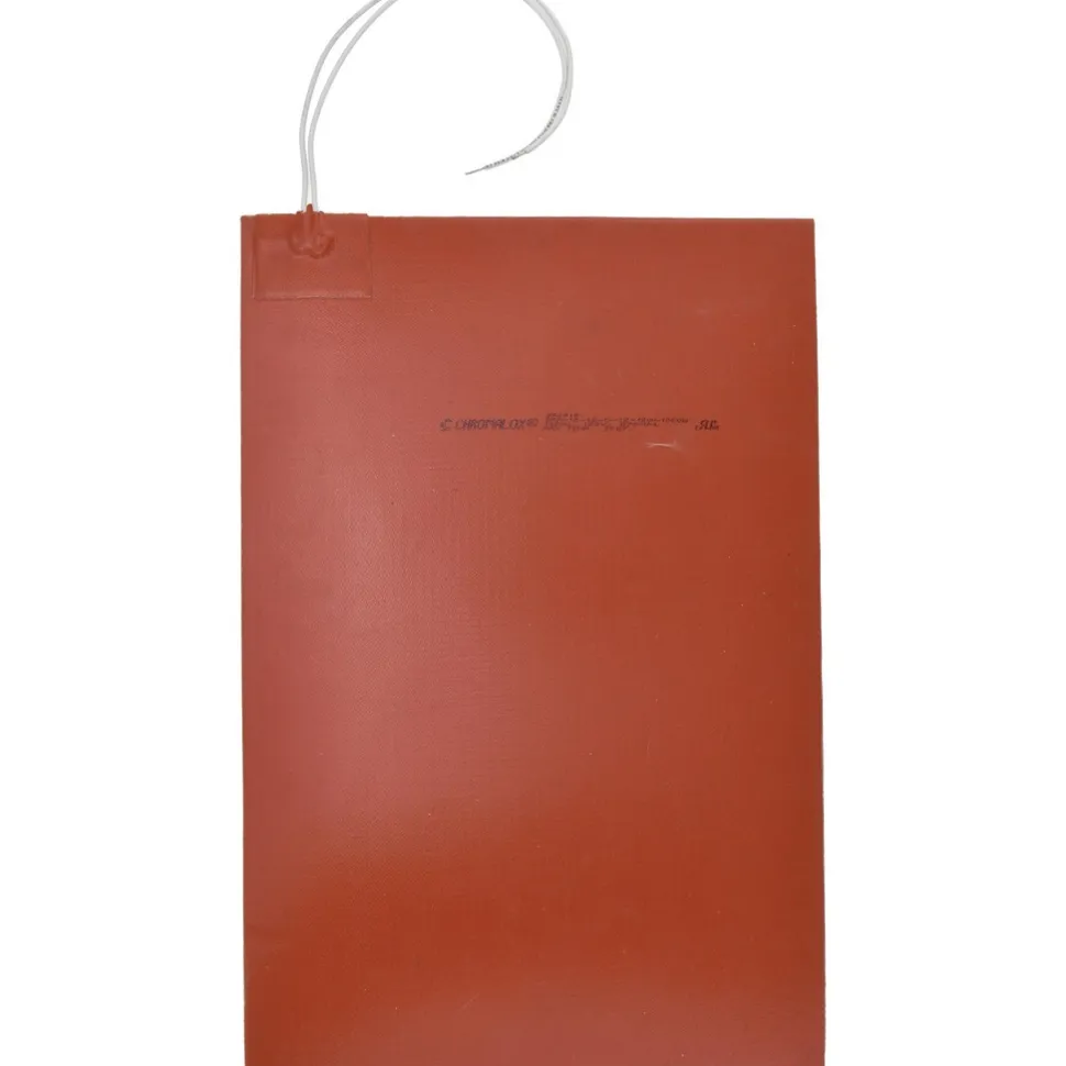 18" Long x 12" Wide, Rectangular, Silicon Rubber, Standard Heat Blanket