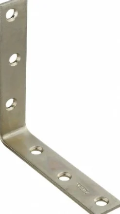 5" Long x 1" Wide, Steel, Corner Brace