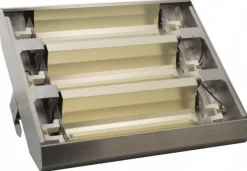 46" Long x 21-1/2" Wide x 10-7/8" High, 480 Volt, Infrared Suspended Heater