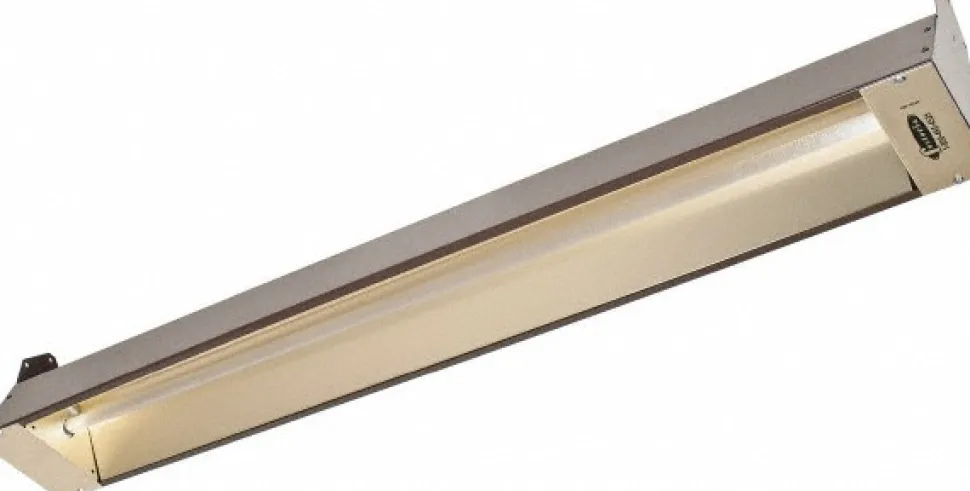46" Long x 5-1/2" Wide x 3-3/8" High, 120 Volt, Infrared Suspended Heater
