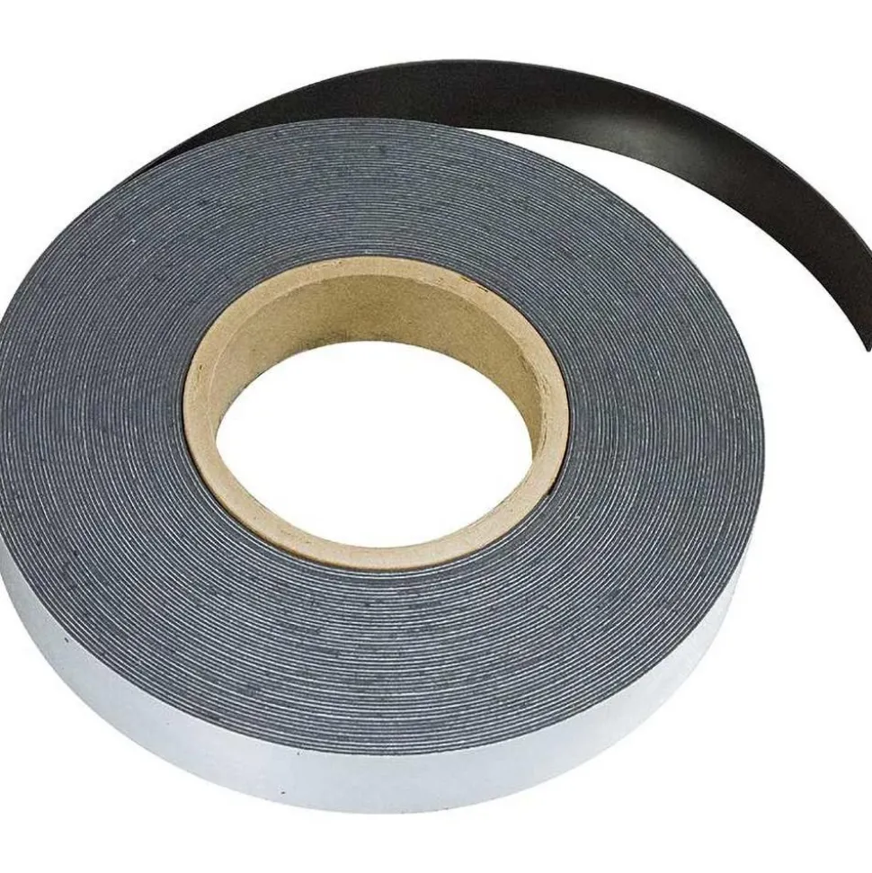 300" Long x 1" Wide x 1/32" Thick Flexible Magnetic Strip